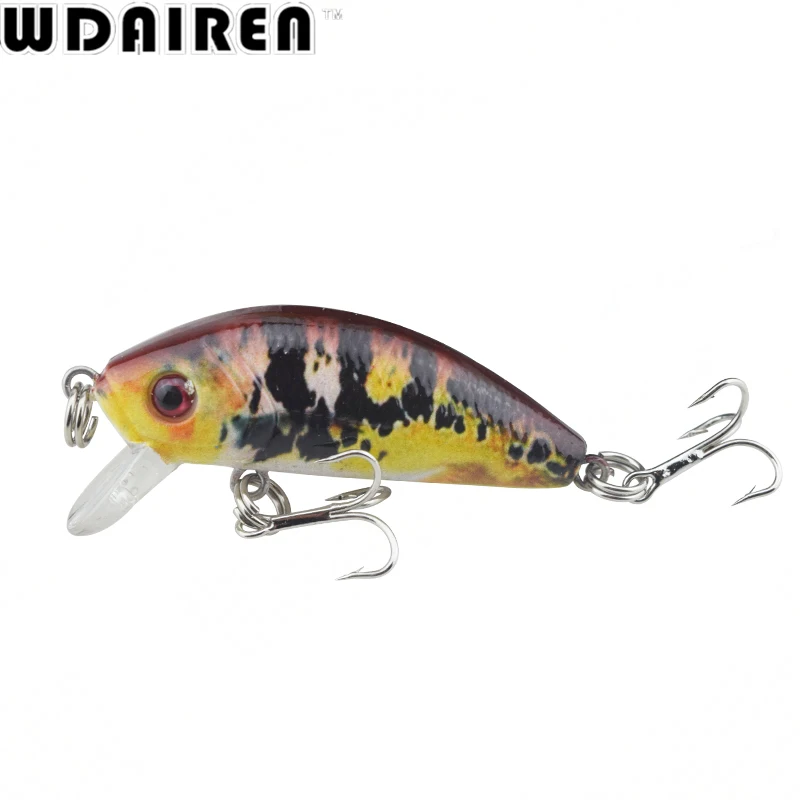 

WDAIREN 1Pcs Minnow Fishing lure 4.5cm 3.8g Artificial Mini Hard Baits Pencil Lures Fish Wobbler Carp Fishing Tackle Pesca