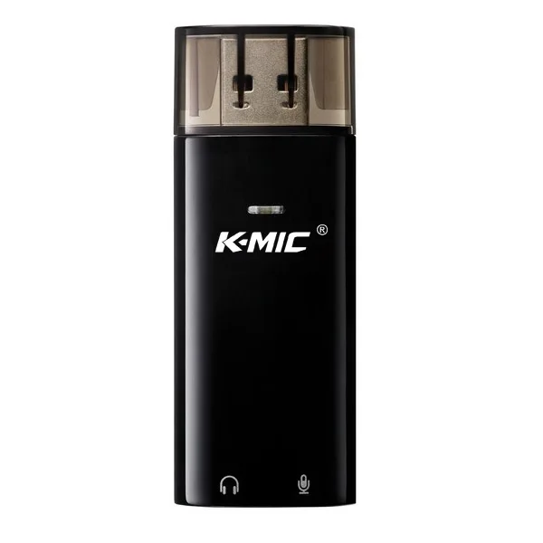 K Mic KM720 компьютерный ноутбук обновленная версия внешняя звуковая карта USB