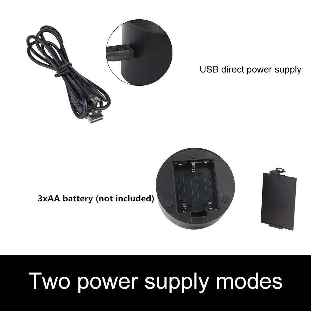 TPFOCUS 7 цветов Изменение 3D в форме футбольного мяча пластина USB 5 В зарядка