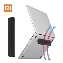Оригинальный Xiaomi Mijia Miwu Подставка Для Ноутбука Держатель Прочный тонкий легкий переносная подставка угол наклона ноутбука вентилятор охлаждения