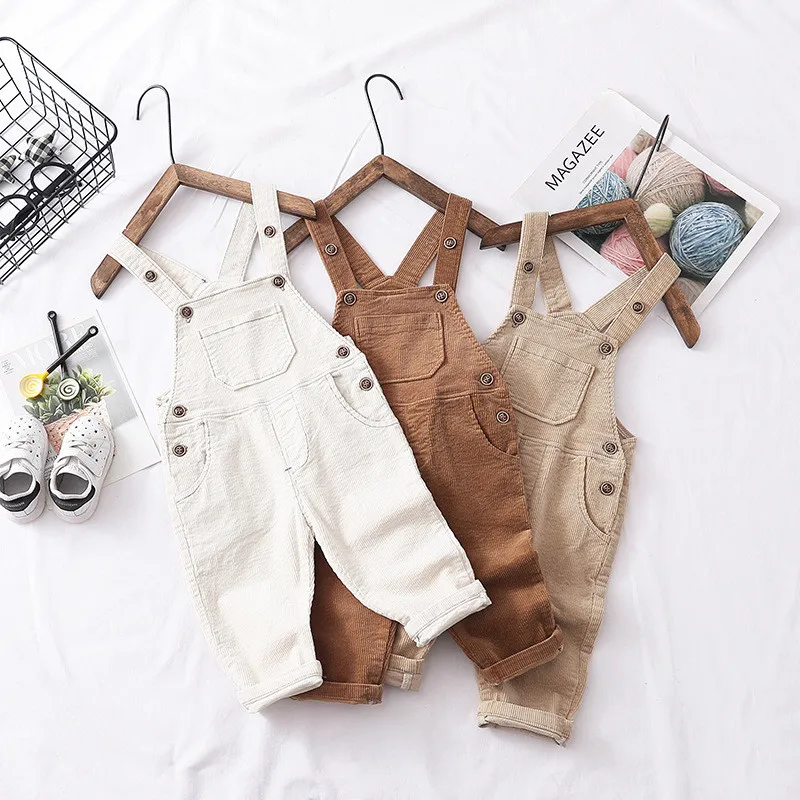 Kids Causal Overalls Toddler Boys Summer Jeans Pants Girls Cute Overall ...