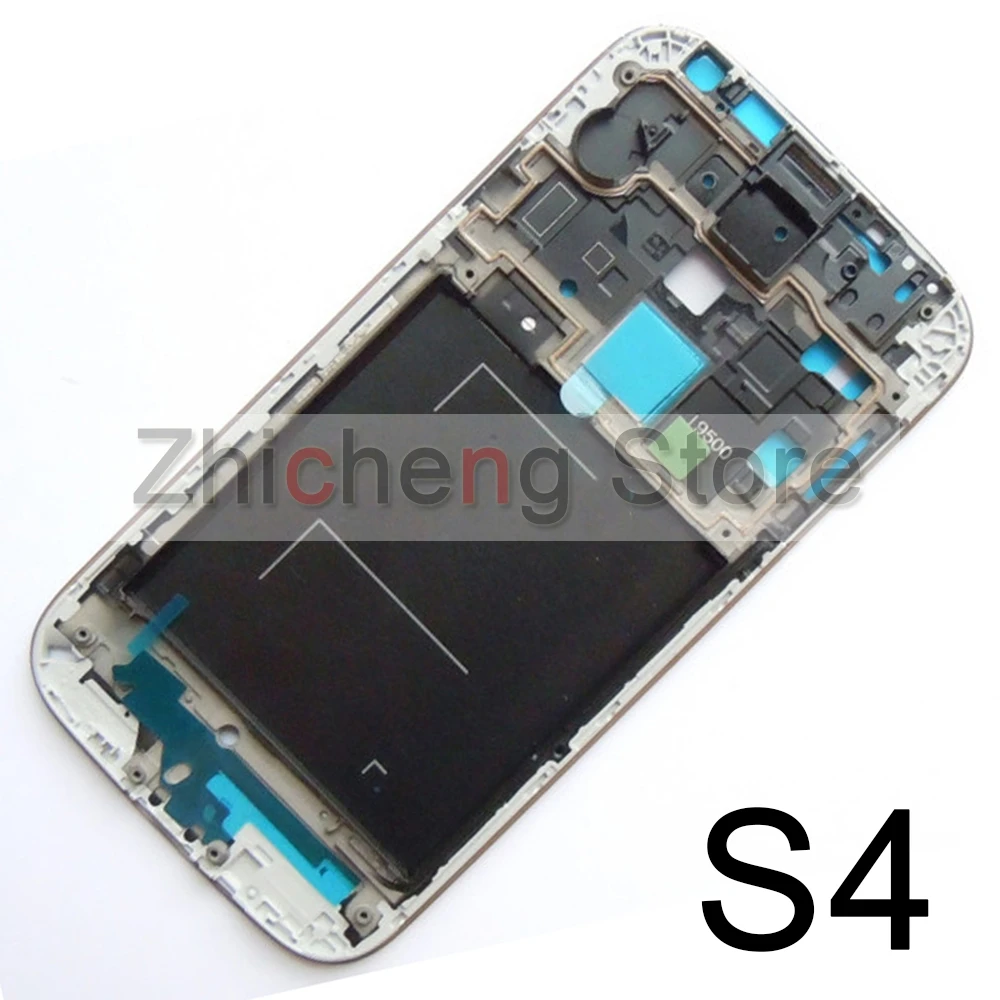 Передняя рамка Корпус для Samsung Galaxy S4 i9500 i9505 i337 пластина чехол крышка с частями
