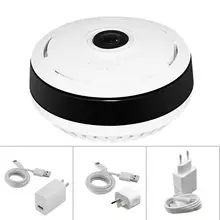 HD FishEye IP Камера 960 P 360 градусов полный вид Мини CCTV Камера 1.3MP сетевой безопасности дома WiFi VR Камера панорамный ИК