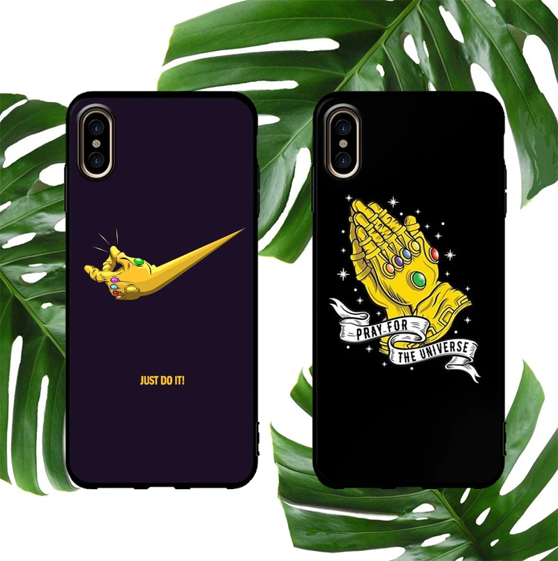 

Marvel Infinity War Thanos Soft Case For Iphone X Xs Max Xr 8 7 6 6s Plus Phone Cover 3d Super Relief Couple Coque Fundas capa