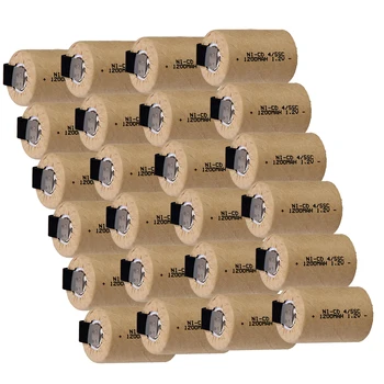 

Real capacity 24 pcs 4/5 SC battery 1.2v 4/5 SUBC batteries rechargeable 1200mAh nicd battery akkumulator for power tools