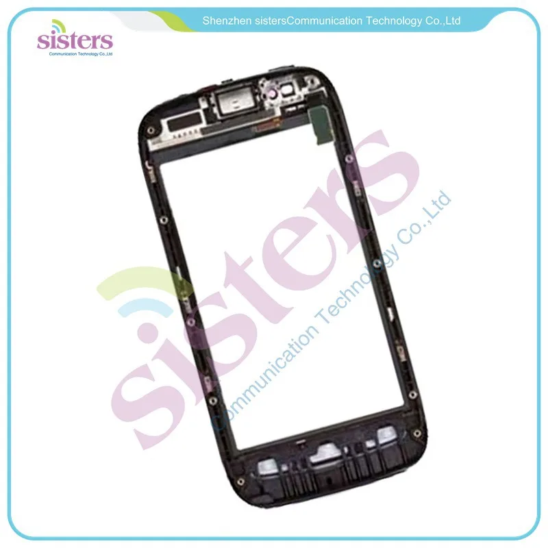 NOK0142 Touch Screen Digitizer  Replacement for Nokia Lumia 710 N710 with frame  free shipping (4)