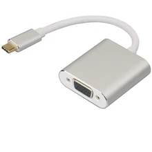 Высококачественный USB 3,1 к VGA тип-c к VGA подходит для кабель для Macbook адаптер