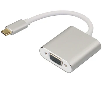 

High quality New USB 3.1 to VGA Type-c to VGA suitable for MacBook cable adapter