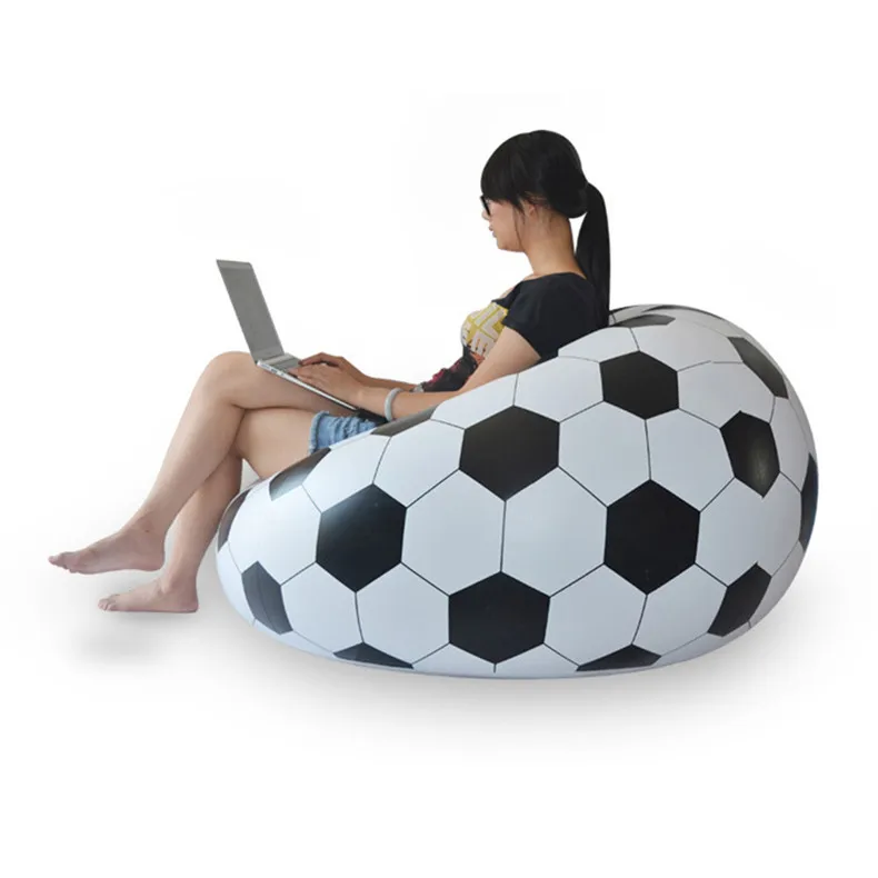 Складной надувной ленивый человек сад диван в помещении и на открытом воздухе диван для отдыха мягкие и удобные Творческий Футбол диван
