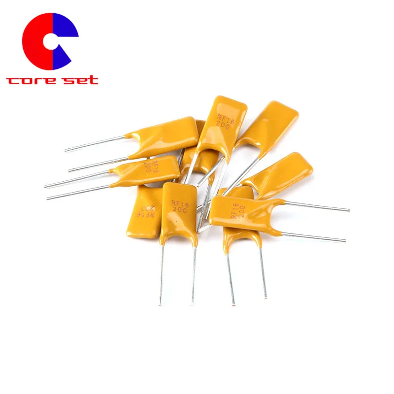 10PCS Lot 16V 2A PPTC Resettable Fuse PTC Thermistor Polymer Self Recovery Fuses