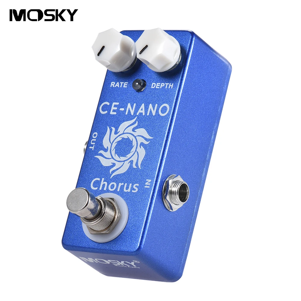 Mosky CE CHORUS Electric Guitar Chorus Effect Pedal RATE