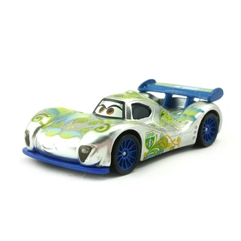 

Disney Pixar Cars Diecast Rare Silvery Brazil Racing Car Diecast Cars 1:55 Disney Toy Great Collection Kid Best Gift