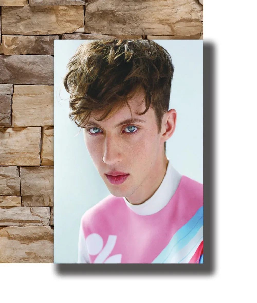 Художественный постер Новый Troye Sivan на заказ австралийская музыкальная певица
