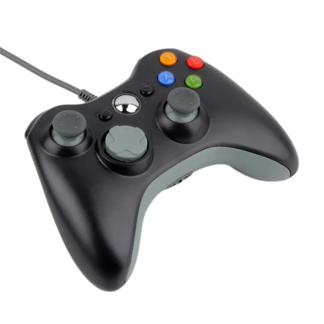 Best Price usb Wired gamepad for xbox 360 game controller xbox360 console controle joystick pc play video game microsoft accessories slim