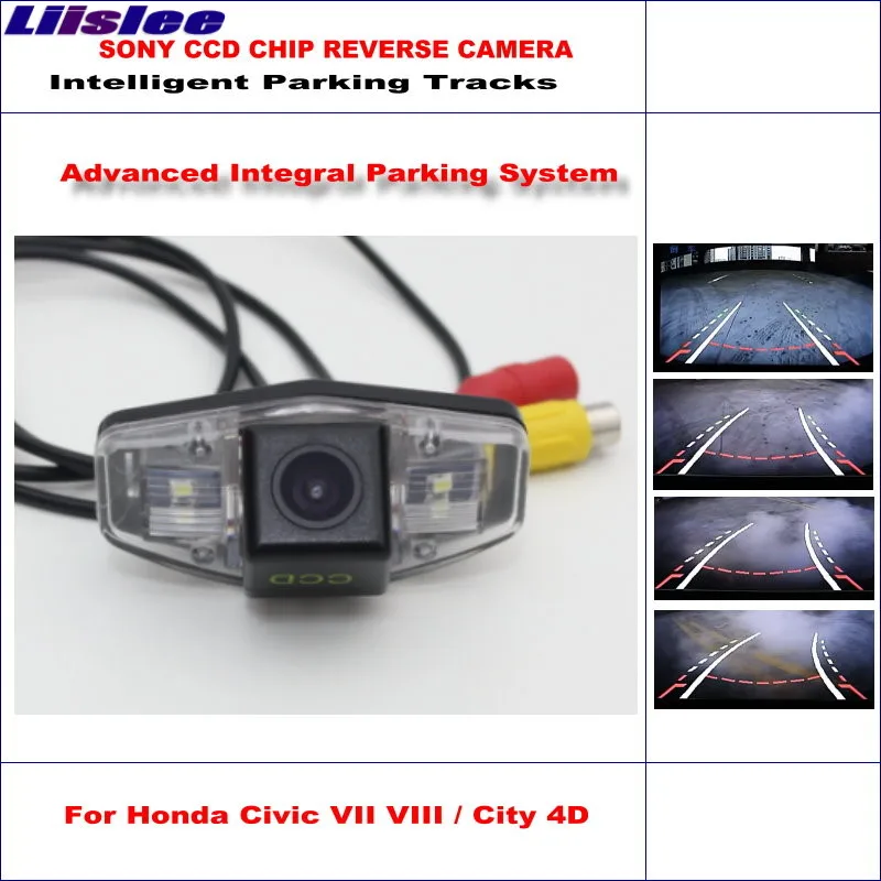 Камера задняя Liislee для Honda Civic VII VIII / City 4D Backup NTSC RCA AUX HD SONY CCD | Автомобили и мотоциклы