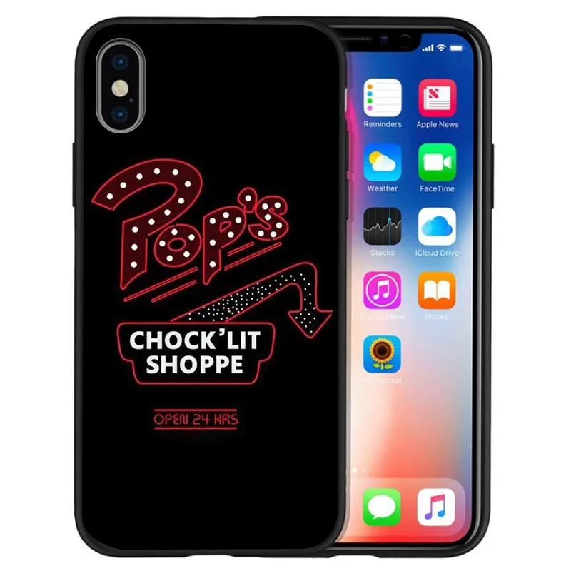 Американский TV Riverdale South Side Serpents для iPhone X XR XS Max 5 5S SE 6 6S 7 8 Plus чехол телефона Funda Coque