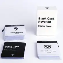 Черная карта отменена- вкус взрослых вечерние игра, настольная игра