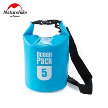 Naturehike Ooutdoor сухой мешок 5l Водонепроницаемый сумка мешок для хранения Высокое качество Сверхлегкий сухой мешок для дрифтинга Одежда заплыва реки походная