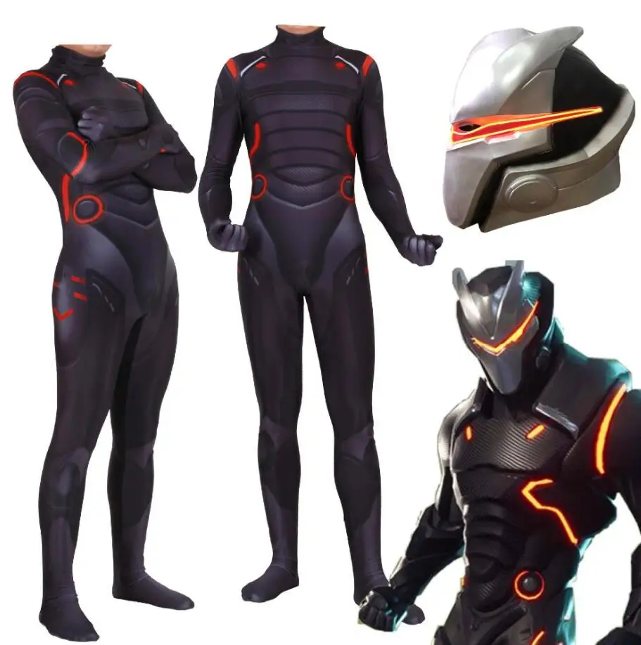 2019 игровая маска для косплея детей и взрослых комбинезоны Omega Oblivion Zentai костюмы на