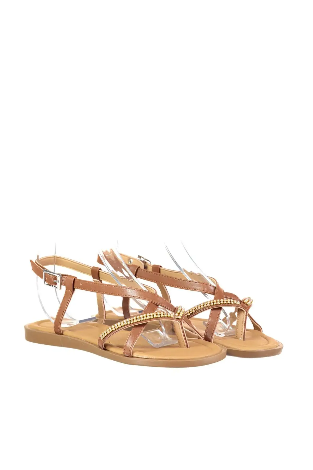 Trendyol Tan женские босоножки TAKSS19OZ0046|Боссоножки и сандалии| |