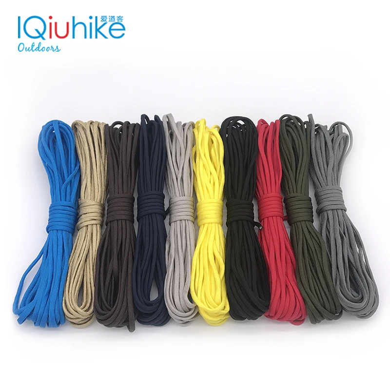 Tent Rope Lanyard Parachute-Cord Spec-Type Camping Guyline Mil Hiking III for DIY 208-Colors