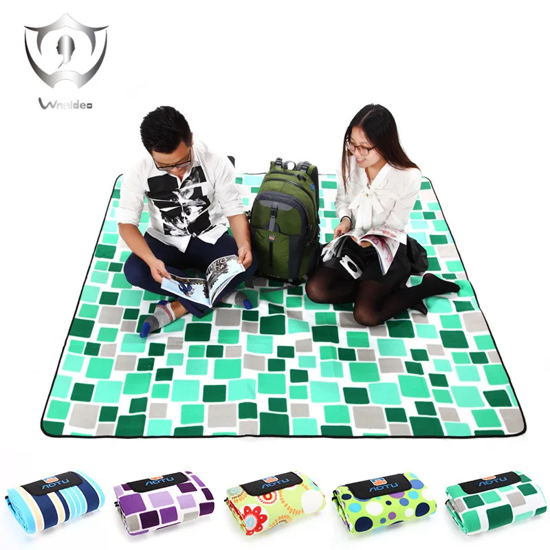 

Wnnideo Outdoor 2Mx2M Crawling Mat Picnic Mat Waterproof Tents Thickened Widened Multi-color Portable ZJ55-180