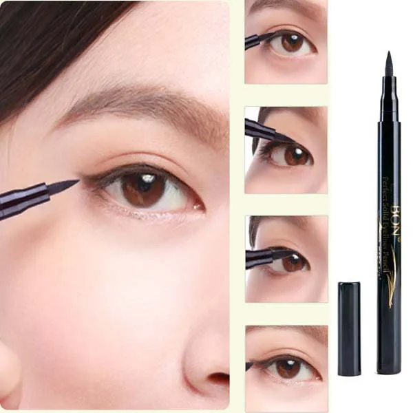 465 Черный жидкая подводка для глаз Косметика Водонепроницаемый Eye Liner Макияж Красота WD2