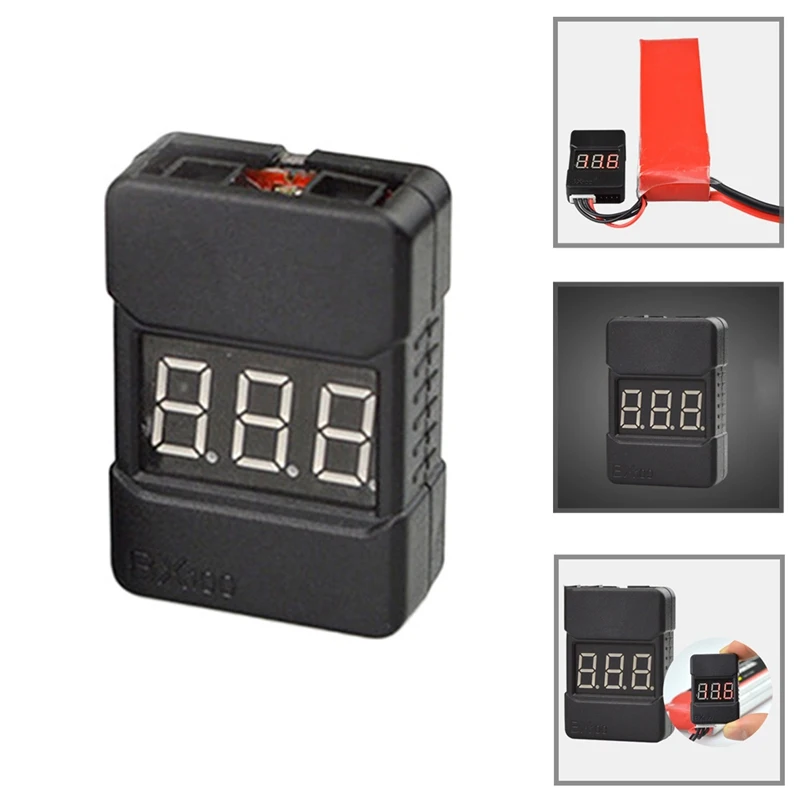 

Low Voltage Buzzer Alarm Battery Voltage Tester Voltage Checker with Dual Speakers
