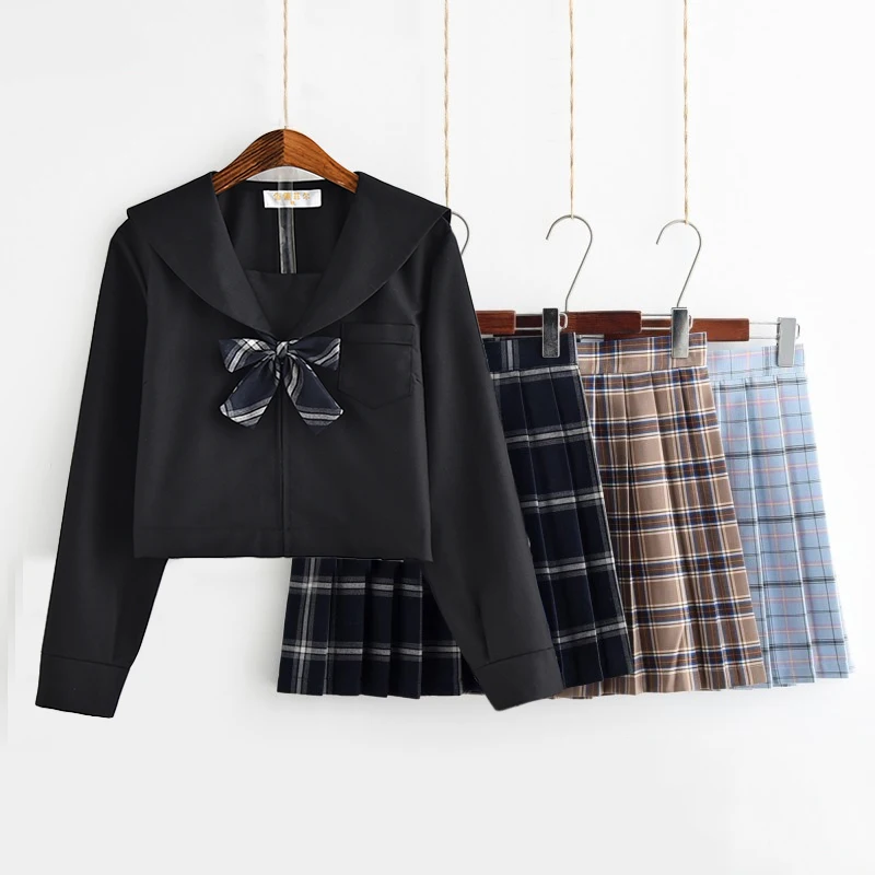 

UPHYD School Uniform Design Lolita Anime Cosplay JK Uniforms S-XXL College High School Girls Sailor Suits