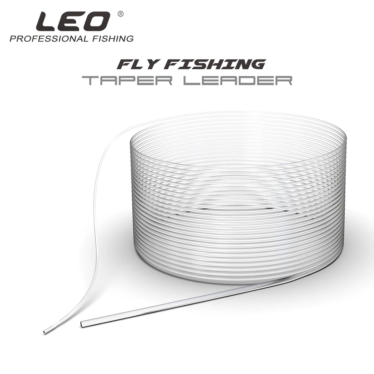 

Leo Fly Fishing Lines 27965 Flying Brain Line Taper Leader Front Wire 9FT 2.75M Fishing Accessory Lure Tool Pesca 0X-6X Sinking