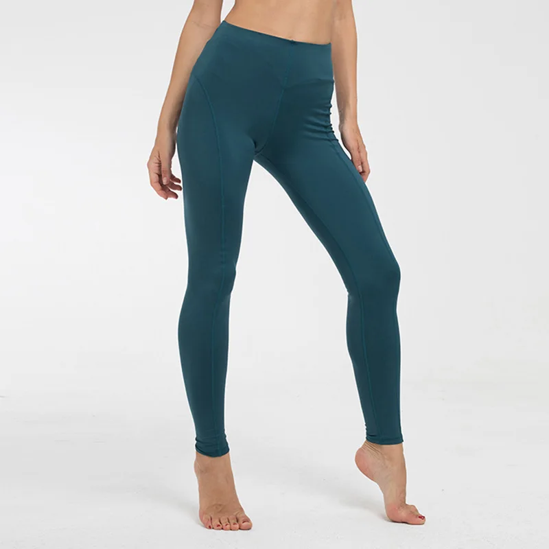 

2019 Women's Plus Size Fitness Yoga Leggings Female Gym Trousers Slim High Waist Sport Tights Elastic Tummy Control Running Pant