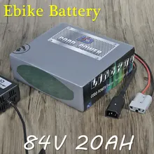 84 V 20AH Электрический велосипед литий-ионный аккумулятор 1500 W 1800 W Электрические Мотоциклы батарея