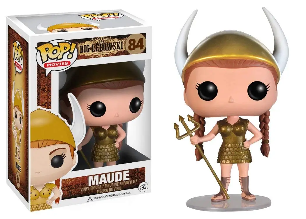 Официальный Funko pop фильмы: большой Lebowski Maude Виниловая фигурка Коллекционная