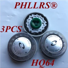 3 шт. HQ64 бреющая головка лезвие для philips электробритва HQ54 HQ6070 HQ6073 HQ7310 PT710 HQ7325 HQ7340 PT715 PT725 PT720