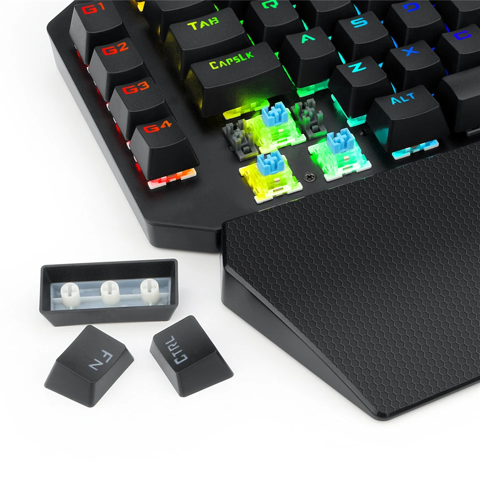 コンピュータ交換部品 K700 狭い 44キーRGB発光スイッチング可能軸 