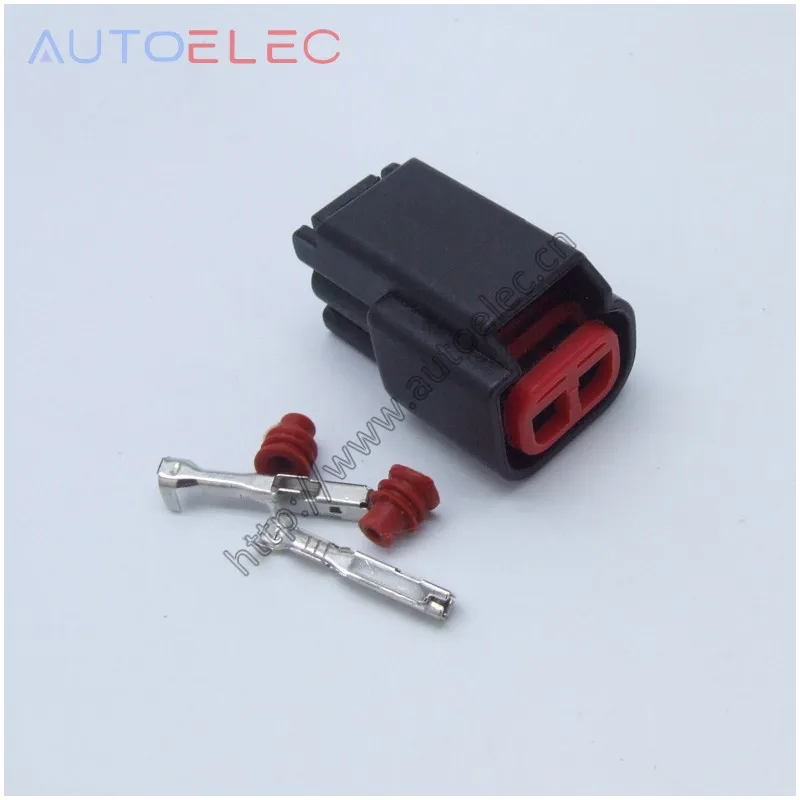 10Kits/lot 2Pin Waterproof Electrical Ignition Coil Connector Repair