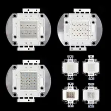 24V гибридная 10W 20W 30W 50W 100W аквариумная Светодиодная лампа для роста растений диоды часть красный 660nm+ синий 445nm для теплицы сада
