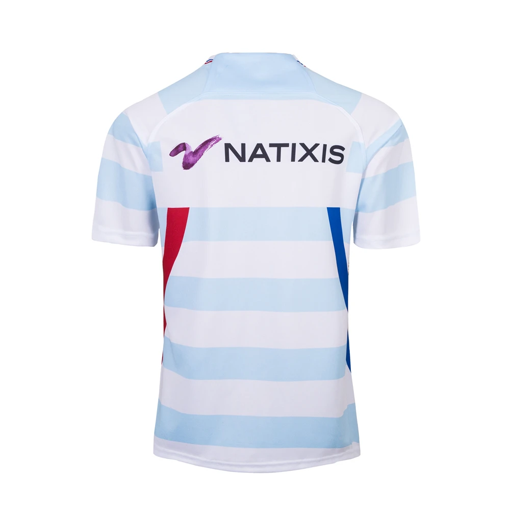 فرنسا 2019 الرجبي جيرسي المناوب قميص قميص كرة قدم أمريكية مصنوع من الصوف فرنسا قميص الدوري البلوز