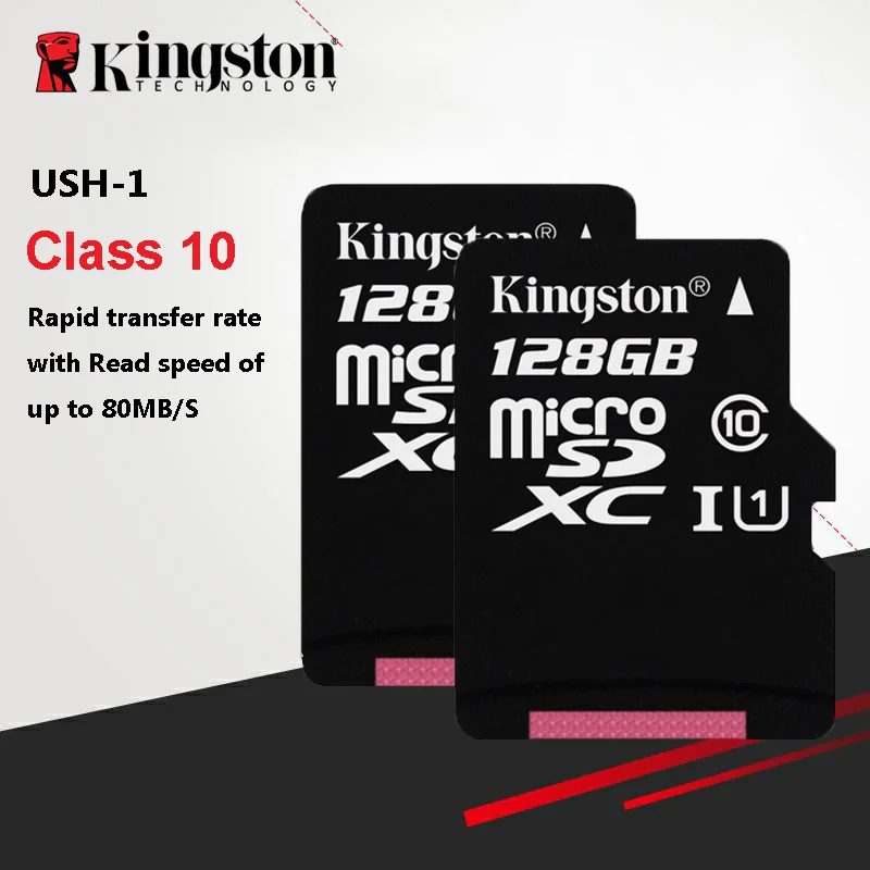 Scheda Di Memoria Kingston 128 GB 32 GB Micro SD TF 64 GB 256 GB MicroSD SDCS2 100 MB/S Velocà Di Lettura Classe 10 Scheda Flash SD - Foto 5