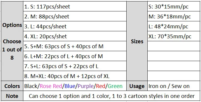 Cartoon Sew Iron on Cloth stickers Customize Kids Name patches - 2