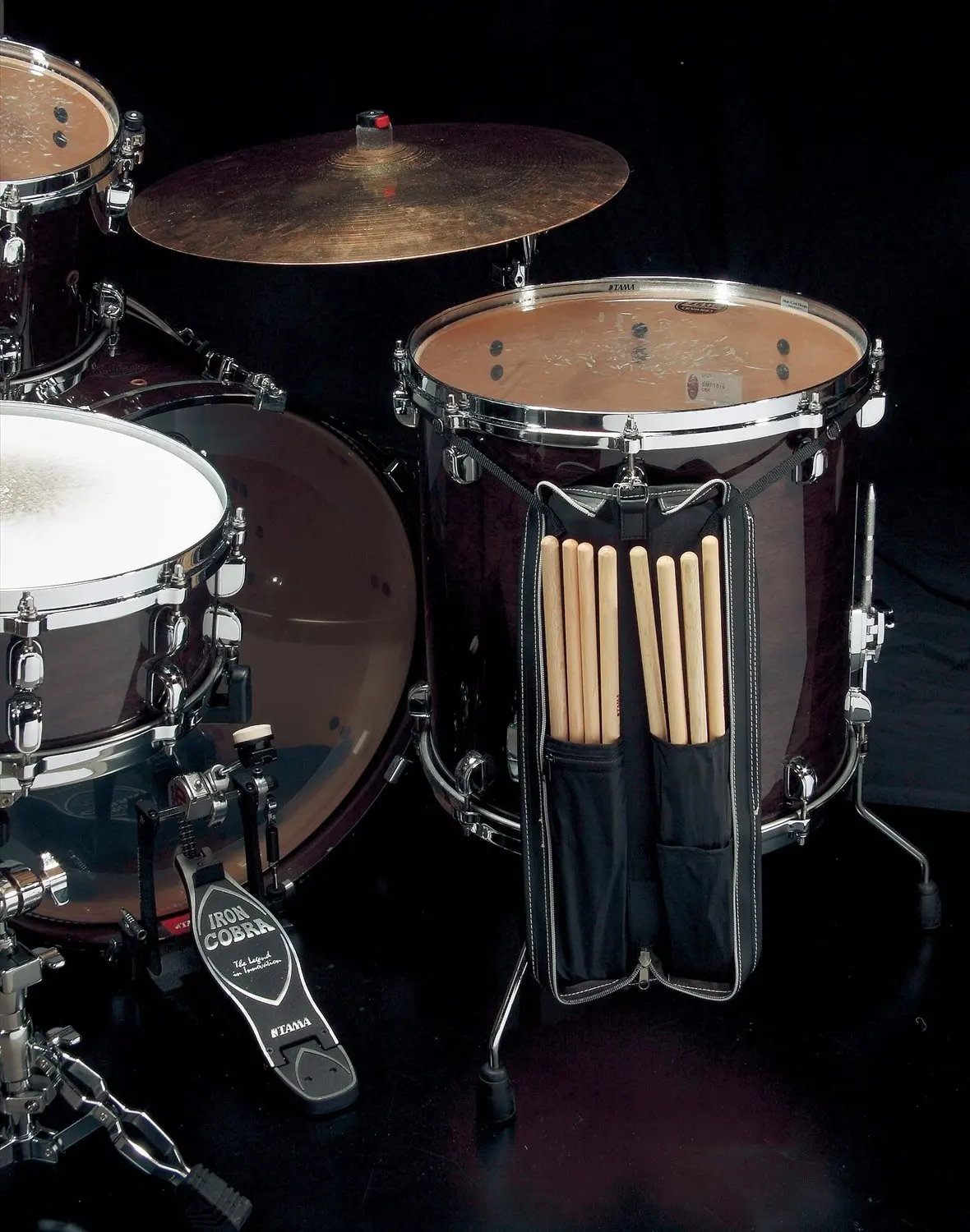 Tama LZ Series Leather like Big Stick Bag, Fit 12 Pairs of