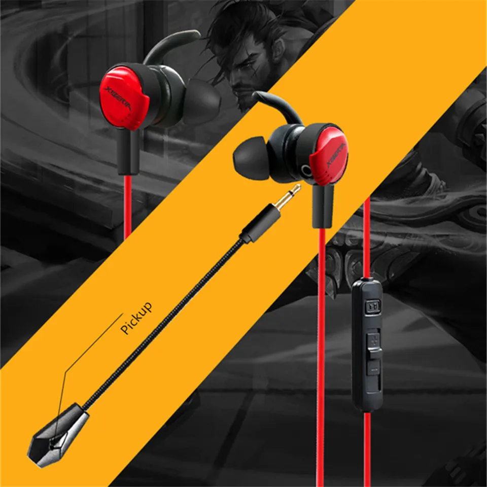 Xiberia Pc Gaming Headset In Ear Bass Earphones For Ps4 New Xbox One