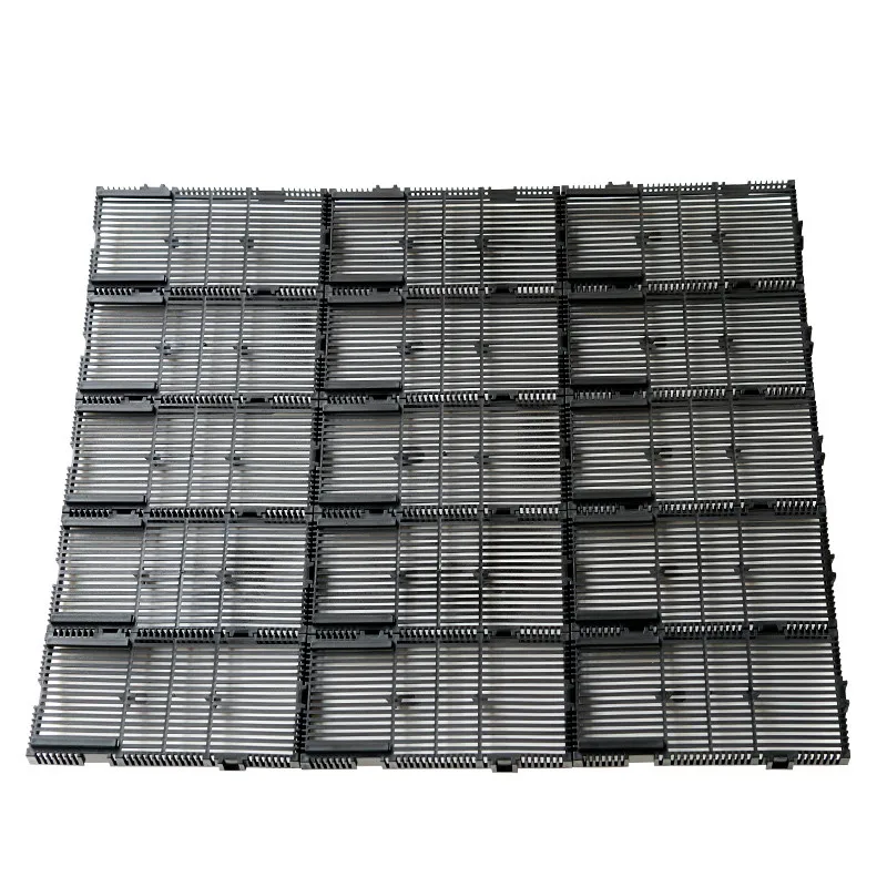 

Fish Tank Bottom Filter Board Aquarium Filters Accessories Black Plastic shell Arbitrary Splicing Fish Tank Filter 6 Kinds Size