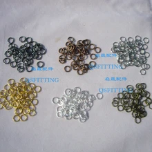 100 шт./лот ювелирные изделия и компоненты, 6 различных покрытий, сплавные соединители для браслетов