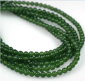 

Wholesale 15" 5 Strand of AA+ Rated Genuine (Natural) Nephrite Beads (6mm)