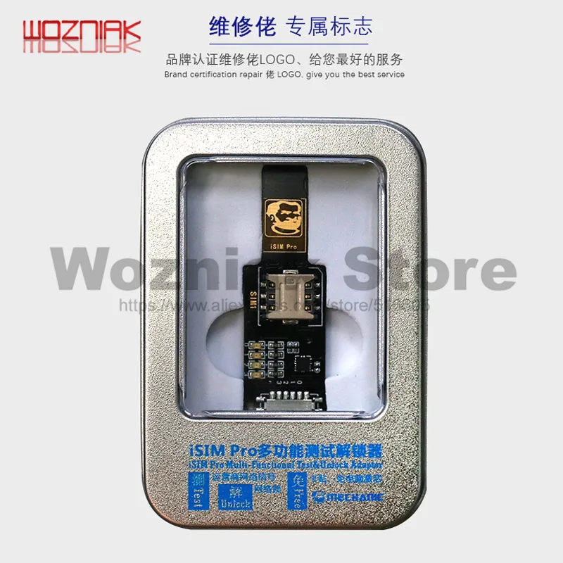 

MECHANIC Multi-function iSIM Pro Three network universal unlock network lock for IPHONE Tester