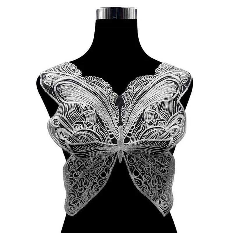

Butterfly Collar Lace Embroidery Lace Mesh Cloth Collar Boutonniere DIY Sewing Accessories Handmade Clothing Embroidery Lace