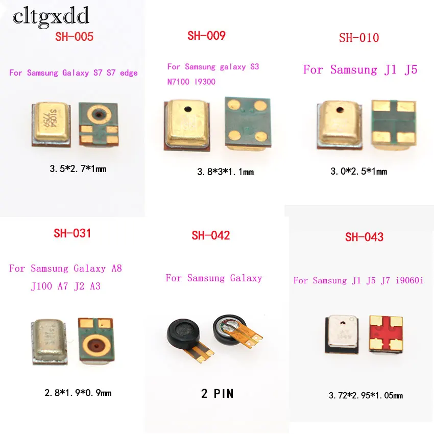 Cltgxdd 2pcs Microphone Mic Speaker Replacement For Samsung Galaxy J1 J2 J5 S3 S6 A8 000 I9300 S8500 S7562 9500 N7100 I9060i Mobile Phone Flex Cables Aliexpress