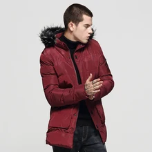 Fashion Winter Jackets Men Fur Collar Hooded Coats Casual Outwear Camouflage Thick Velvet Men Parka Long Trench Warm Down Jacket цена Fashion Winter Jackets Men Fur Collar Hooded Coats Casual Outwear Camouflage Thick Velvet Men Parka Long Trench Warm Down Jacket цены онлайн