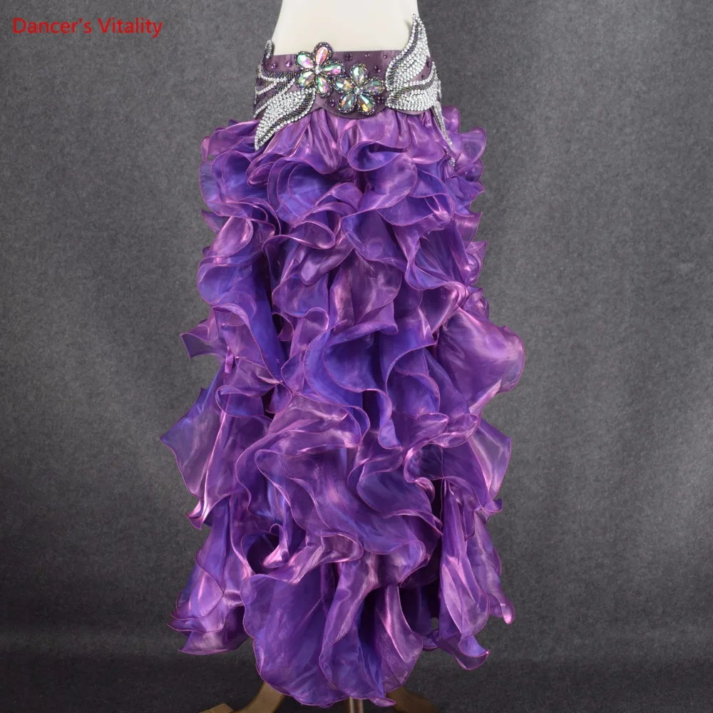 Профессиональный женский костюм для танца живота, бюстгальтер+ пояс+ юбка, комплект, сексуальные женские/женские костюмы для соревнований
